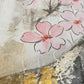 和紙アートパネル　No.19　桜の頃　26×26cm